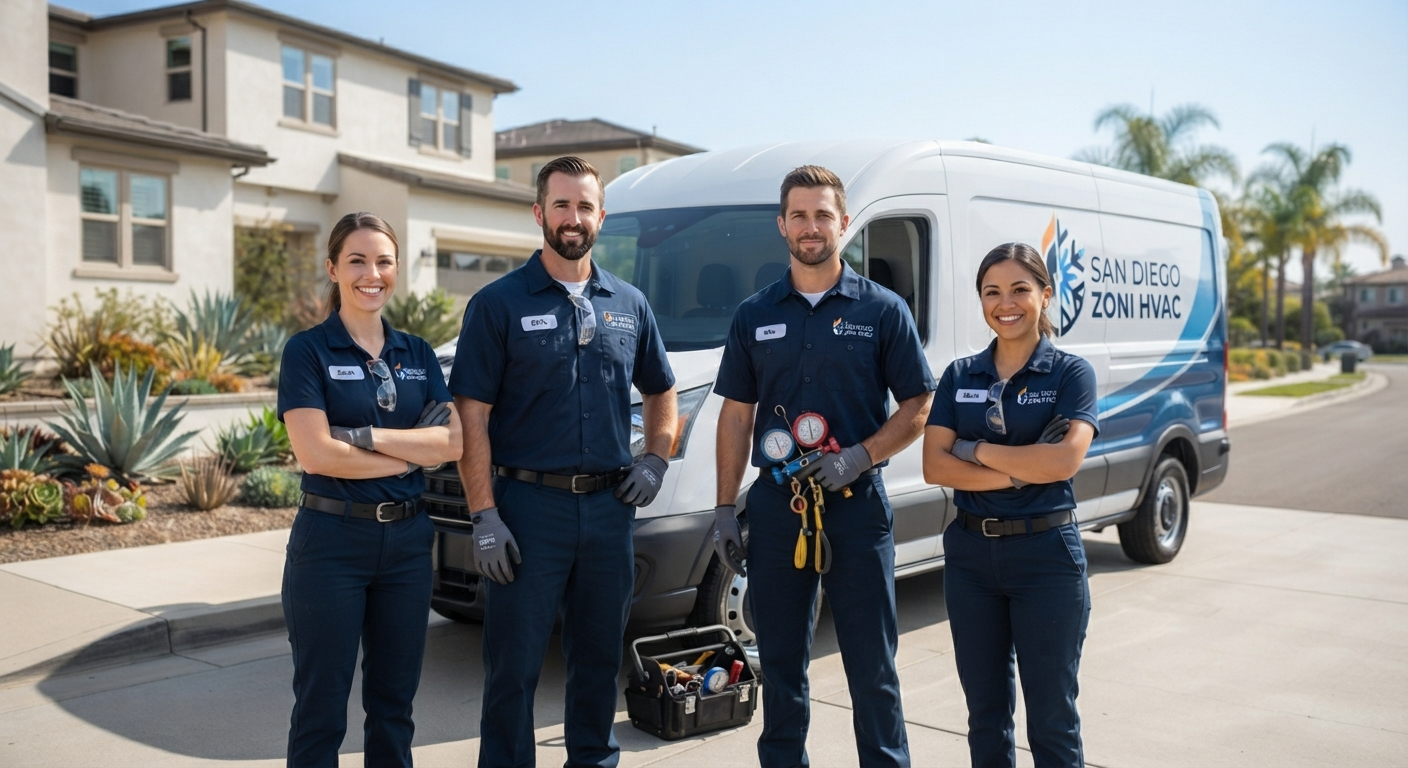 San Diego Zoni HVAC team